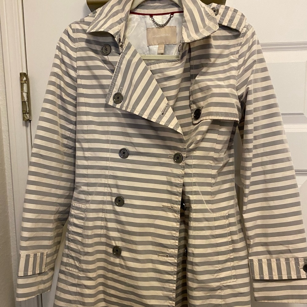 Banana Republic Womens Trench Coat Extra Small